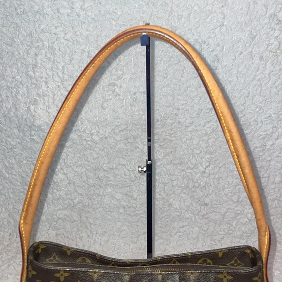 Louis Vuitton LV Monogram Looping GM Vachetta Leather Shoulder Tote Bag Purse - Picture 6 of 17